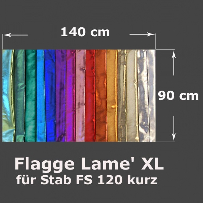 XL Flagge Uni Lame