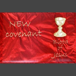 L Flagge new covenant blood...