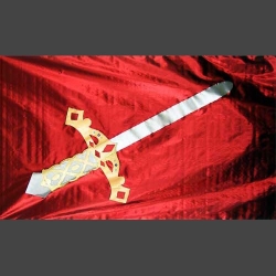 XXL Flagge Schwert