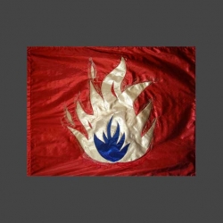 XXL Flagge Feuer