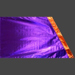 XL Flagge violett/goldorange