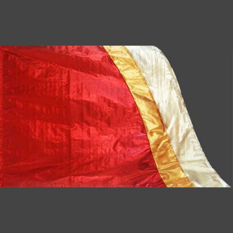 Fahne Flagge der Normandie 30x40cm goldene Löwen auf Rot mit Stab