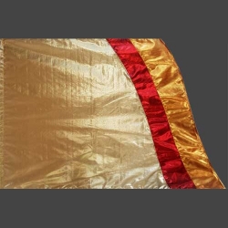 XL Flagge rot/gold/goldorange