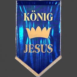 Banner: König Jesus