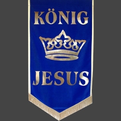 Banner: König Jesus!