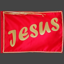 L Flagge Jesus